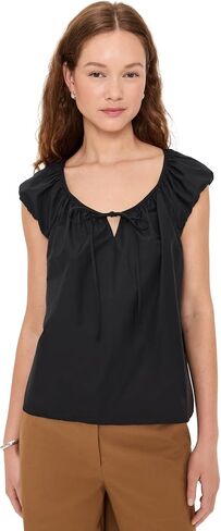 Theory Women's Easy Tie Blouse in Saudi Arabia
