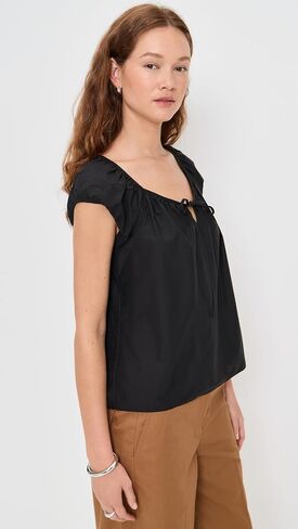 Theory Women's Easy Tie Blouse in Saudi Arabia