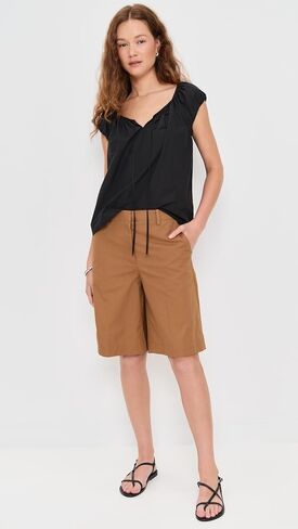 Theory Women's Easy Tie Blouse in Saudi Arabia