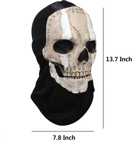 Whooshy Joy 2025 Scary Halloween Mask, Creepy Halloween Funny Costume Masks, Realistic and Durable Latex Creepy Horror Mask in Saudi Arabia