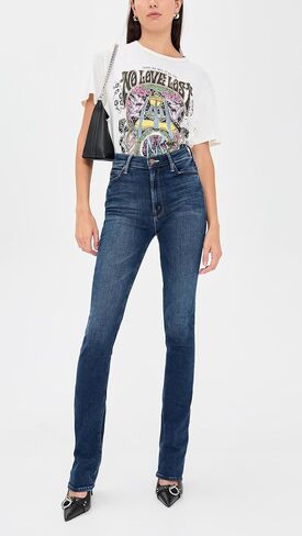 MOTHER Women's High Waist Runaway Jeans in Kuwait