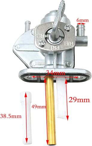 AHL Gas Fuel Tank Petcock Switch Fine Filter 100 سم مرشح أنبوب زيت 100 سم متوافق مع Kawasaki Vulcan 750 VN750 VN 750 1986-2006 ، Vulcan 800 VN800 VN 800 1995-2006 ، ZR7S ZR750 ZR 750 2000-2005 in Saudi Arabia