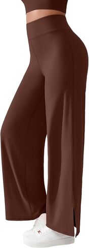 BRXL Wide Leg Yoga Pants for Women Back Pocket Buttery Soft High Waist Straight Leg Bottoms Palazzo Lounge Casual Loose in Saudi Arabia