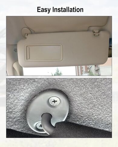 Left Driver Side Sun Visor Fit for Toyota Land Cruiser Prado 2009-2023 Replace 74320 60C80 E0 74320 60C50 74320-60C80-E0 74320-60C50, Beige Sunvisor Sun Protection Shade in Saudi Arabia
