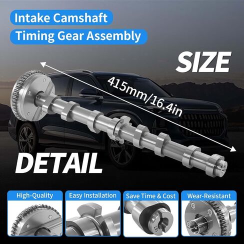 Intake Camshaft Timing Gear Assembly for 2008-2017 VW Passat Golf Tiguan GTI Beetle for Audi Q5 A4 A6 2.0L EA888 Engine CBFA CCTA Replace 06H109021G 06H109021K 06L109021H 06H109021J in Saudi Arabia