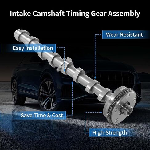 Intake Camshaft Timing Gear Assembly for 2008-2017 VW Passat Golf Tiguan GTI Beetle for Audi Q5 A4 A6 2.0L EA888 Engine CBFA CCTA Replace 06H109021G 06H109021K 06L109021H 06H109021J in Saudi Arabia