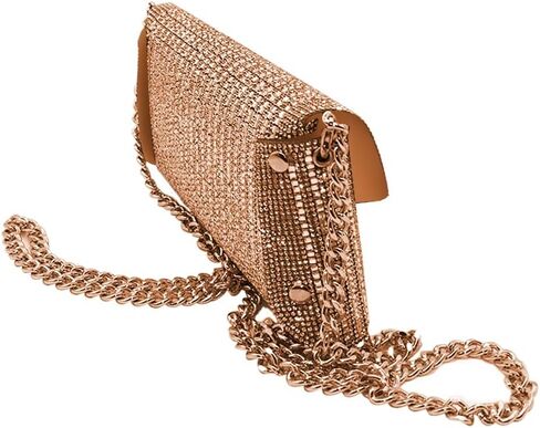 Rhinestone Evening Bag Crystal Bling Purse Sparkly Diamond Clutch Handbag Crossbody Bag for Women Party Club Wedding Prom in Saudi Arabia