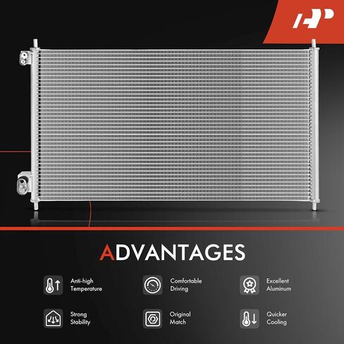A-Premium Air Conditioning A/C Condenser Compatible with BMW 335i xDrive, 128i 135i 135is, 335is 335xi 335d, X1, Z4, 1 Series M in Saudi Arabia