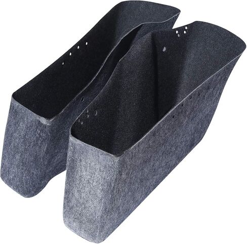 SLMOTO Drop-in Saddlebag Insert Carpet Liner Fit for 14-20 Harley Touring Road Glide, Road king, Ultra, Street Glide, Electra Glide in Saudi Arabia