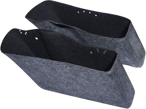 SLMOTO Drop-in Saddlebag Insert Carpet Liner Fit for 14-20 Harley Touring Road Glide, Road king, Ultra, Street Glide, Electra Glide in Saudi Arabia