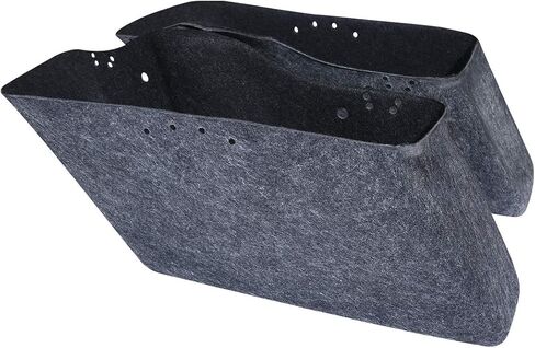 SLMOTO Drop-in Saddlebag Insert Carpet Liner Fit for 14-20 Harley Touring Road Glide, Road king, Ultra, Street Glide, Electra Glide in Saudi Arabia