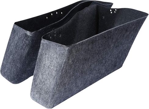 SLMOTO Drop-in Saddlebag Insert Carpet Liner Fit for 14-20 Harley Touring Road Glide, Road king, Ultra, Street Glide, Electra Glide in Saudi Arabia