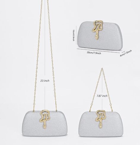 Glitter Evening Bag Clutch For Women Notal Wedding Party Prom Clutch Bormbag in Kuwait