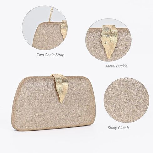 Glitter Evening Bag Clutch For Women Notal Wedding Party Prom Clutch Bormbag in Kuwait