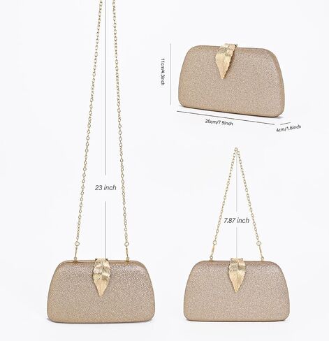 Glitter Evening Bag Clutch For Women Notal Wedding Party Prom Clutch Bormbag in Kuwait