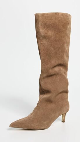 Free People Women's Kiki Kitten Heel Boots Knee High in Saudi Arabia