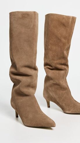 Free People Women's Kiki Kitten Heel Boots Knee High in Saudi Arabia