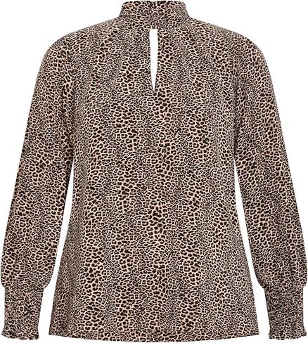 City Chic Women's Plus Size Top - Indie Print in Saudi Arabia