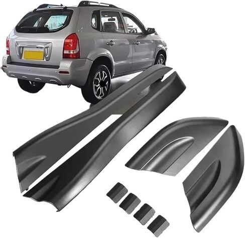A Set of Auto Roof Rack End Covers Compatible for Hyundai Tucson 2004 2005 2006 2007 2008 Roof Rack Protective Shell Car Accessories in Saudi Arabia