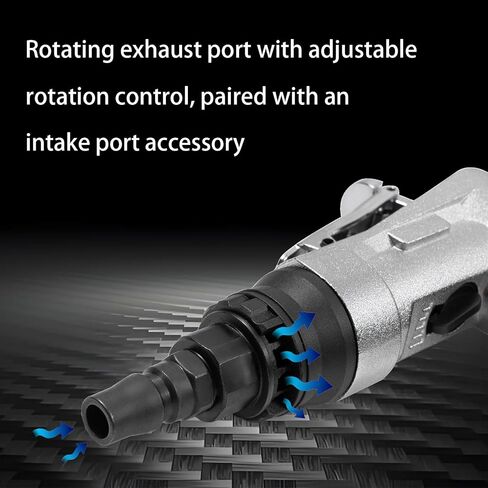 Handheld Pneumatic Chamfering Tool, 45 Degrees Arc Corner, 1/4 Inch Air Inlet, Mini Air-Powered Chamfering Machine for Metal Wood Beveling and Deburring(C&R Angle Blades) in Saudi Arabia