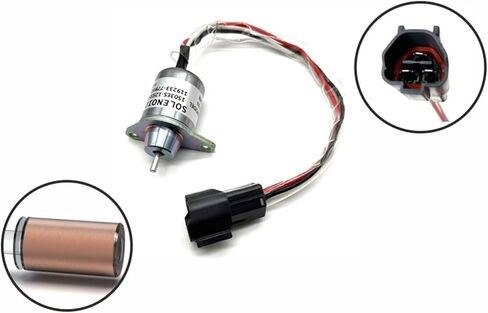 24V Fuel Shut Off Stop Solenoid 1503ES-24S5SUC12S SA4269-24 240-22166 for 3TNV88-BPTB2 R80 DH150 in Saudi Arabia