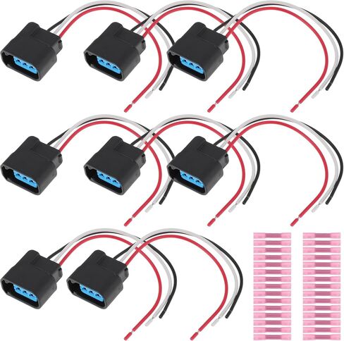 8pcs اشتعال موصل لفائف الإشعال تسخير لهوندا سيفيك 2001-2011 الإشعال coilpack موصل أنثى pigtail w/teminals for acura rdx 2007-2012 no.30520rdja01/6732301 in Saudi Arabia