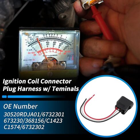 8pcs اشتعال موصل لفائف الإشعال تسخير لهوندا سيفيك 2001-2011 الإشعال coilpack موصل أنثى pigtail w/teminals for acura rdx 2007-2012 no.30520rdja01/6732301 in Saudi Arabia