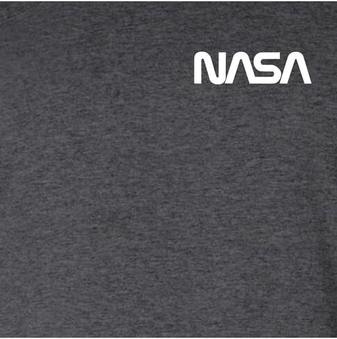 Go All Out NASA Worm Logo Left Chest Mens Women Youth Sweatshirt Hoodie in Saudi Arabia