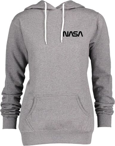 Go All Out NASA Worm Logo Left Chest Mens Women Youth Sweatshirt Hoodie in Saudi Arabia