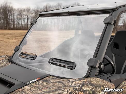 Superatv can-am Maverick Sport Scratch Resistant Vattant Culld Full Greatshield | يتضمن ختم لمبة مثبتة مسبقًا in Kuwait