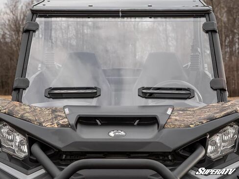 Superatv can-am Maverick Sport Scratch Resistant Vattant Culld Full Greatshield | يتضمن ختم لمبة مثبتة مسبقًا in Kuwait