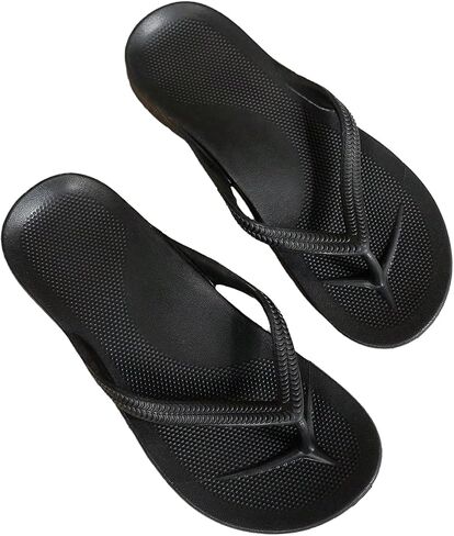 GORGLITTER Women's Arch Support Flip Flops Orthopedic Thong Sandals Comfortable Summer Beach Pool Slides in Saudi Arabia