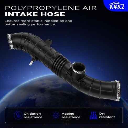 17228-PAA-A00 Air Intake Outlet Hose With Clamp For 1998-2002 Honda Accord 2.3L L4 17228PAAA00 696-034 696034 in Saudi Arabia
