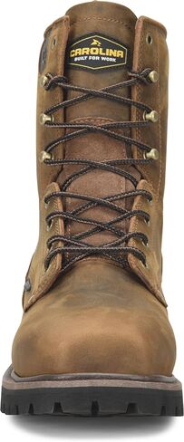 أحذية عمل في كارولينا 8 بوصات ، وجلد متين ، ونعل خارجي مقاوم للانزلاق ، والأحذية الصناعية للبناء in Kuwait