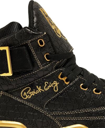 Ewing Patrick Athletics 33 Hi X Rakim Black/Gold 1BM02398-040 in Kuwait
