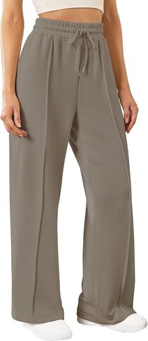Womens Wide Leg Sweatpants Baggy Loose Comfy Pants Casual Lounge Sweatpants with Drawstring in Saudi Arabia