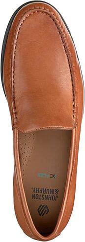 Johnston & Murphy Harrison Venetian Refors ، moccasins الجلدية للرجال ، أحذية مريحة للرجال in Kuwait