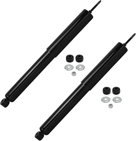 Detroit Axle - الصدمات الخلفية لعام 2005-2022 Toyota Tacoma ، 2006 2007 2008 2008 2010 2011 2012 2013 2014 2015 2017 2018 2018 2020 2021 استبدال مجموعة الامتصاص الصدمات الكاملة in Saudi Arabia