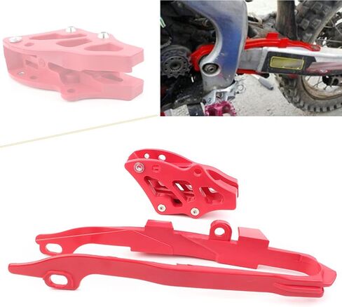 GZYF MOTOR RED SWANDARM Chain Slider + سلسلة حارس حارس مرشد Honda CR125R CRF450R CRF450X CRF250R 2005-2007 in Kuwait