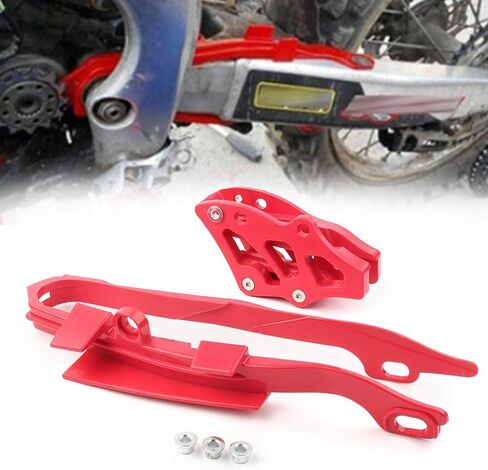 GZYF MOTOR RED SWANDARM Chain Slider + سلسلة حارس حارس مرشد Honda CR125R CRF450R CRF450X CRF250R 2005-2007 in Kuwait