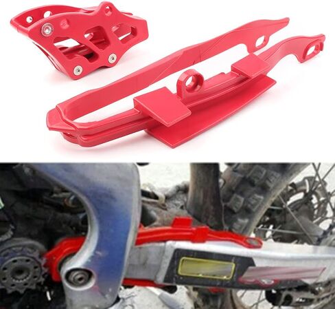 GZYF MOTOR RED SWANDARM Chain Slider + سلسلة حارس حارس مرشد Honda CR125R CRF450R CRF450X CRF250R 2005-2007 in Kuwait