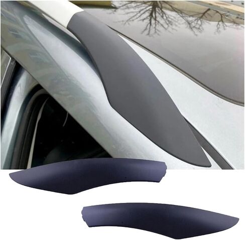 Roof Luggage Rack Bar End Cover Cap Compatible for Skoda SUV 2009 2018 OEM Part Number 5L0860145GT5 5L0860146GT5(Left) in Saudi Arabia