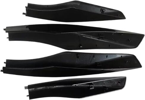 4pcs Automobiles Roof Rack Bar Cover Cover Cover Cover Shell متوافق مع Lexus RX350 RX400H RX330 2003-2005 2006 2007 2008 in Saudi Arabia