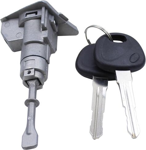 Motoku Black Front Left Door Handle House and Door Lock Cylinder W/Keys for Hyundai Elantra 2011 2012 2013 2014 2015 2016 Outer Outerside Side in Saudi Arabia
