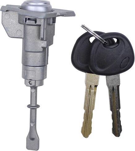 Motoku Black Front Left Door Handle House and Door Lock Cylinder W/Keys for Hyundai Elantra 2011 2012 2013 2014 2015 2016 Outer Outerside Side in Saudi Arabia