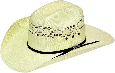Twister Youth Twister Bangora Cattlemans precreased Straw Cowboy Hat Ivory L in Saudi Arabia