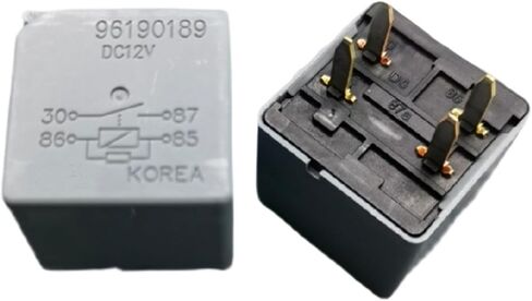 5pcs مرحلات 96190189 DC12V 4PIN مروحة مروحة السيارات in Saudi Arabia