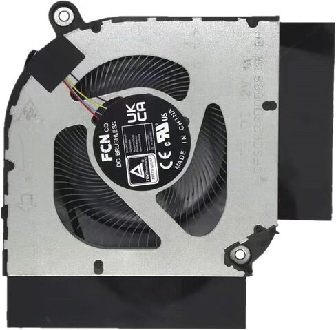 CPU CPU + GPU مروحة تبريد AN16-41 AN16-51 AN17-41 AN17-42 N23Q4 NITRO 5 AN515-58 AN517-55 N22C1 AN515-58-5 (مروحة الزوج) in Kuwait