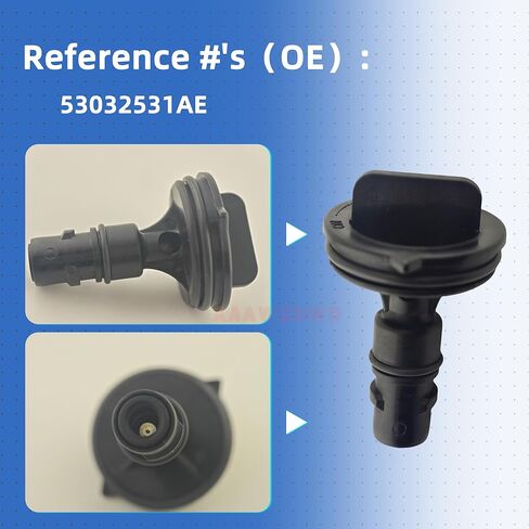 53032531AE Pcv Valve Replacement For Dodge Charger Durango Magnum Ram 1500 2500 3500 2004-2008,For Chrysler Aspen 300 2007-2008,For Jeep Grand Cherokee 2005-2006 in Saudi Arabia