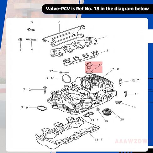 53032531AE Pcv Valve Replacement For Dodge Charger Durango Magnum Ram 1500 2500 3500 2004-2008,For Chrysler Aspen 300 2007-2008,For Jeep Grand Cherokee 2005-2006 in Saudi Arabia